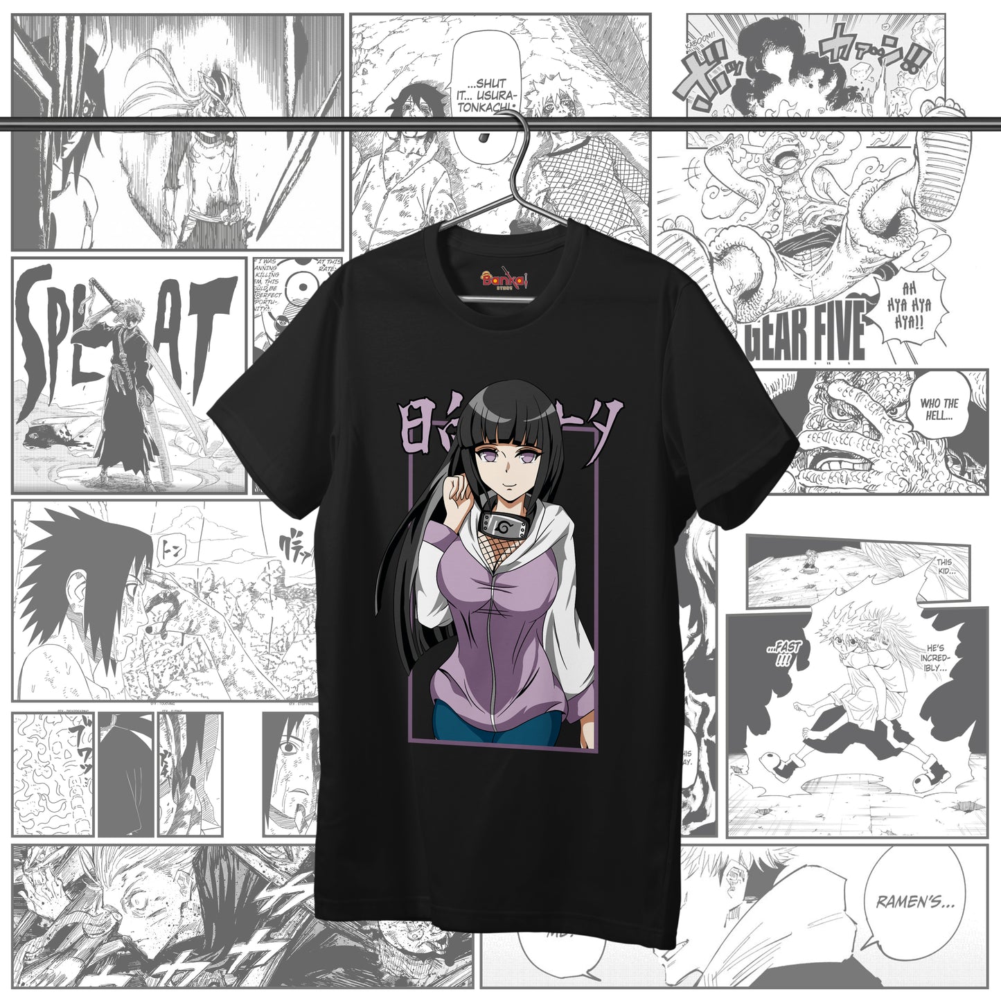 T-shirt Naruto - Hinata Adult