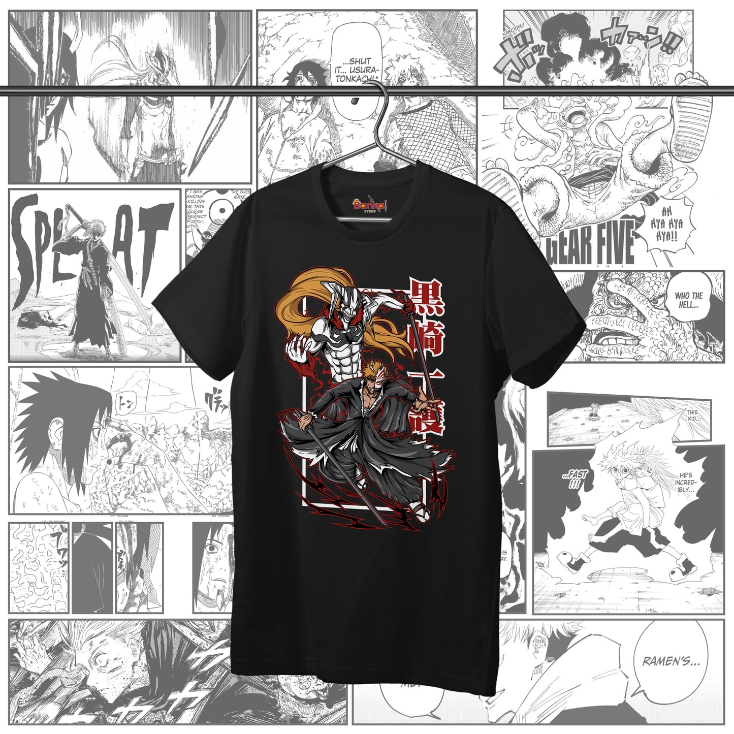 T-shirt BLEACH Ichigo Hollowified Full