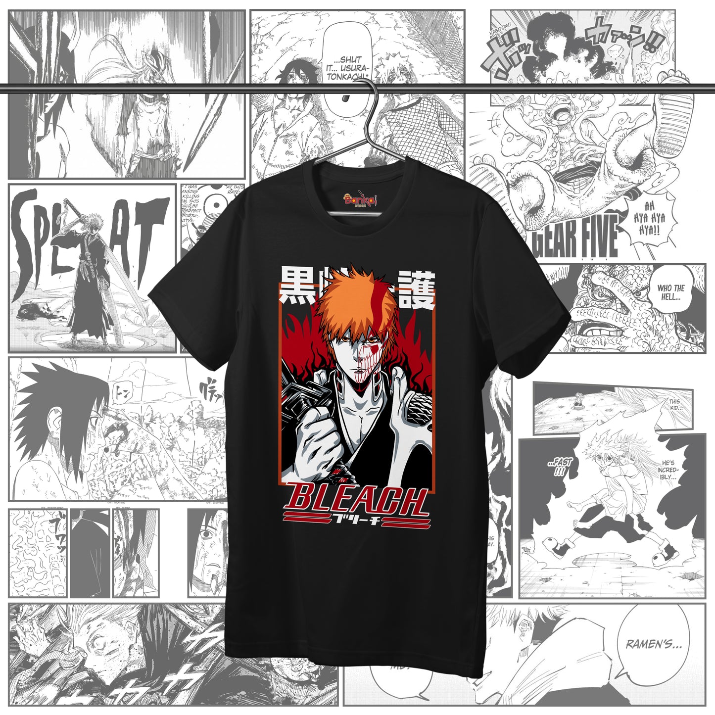 T-shirt BLEACH Ichigo Mask 2