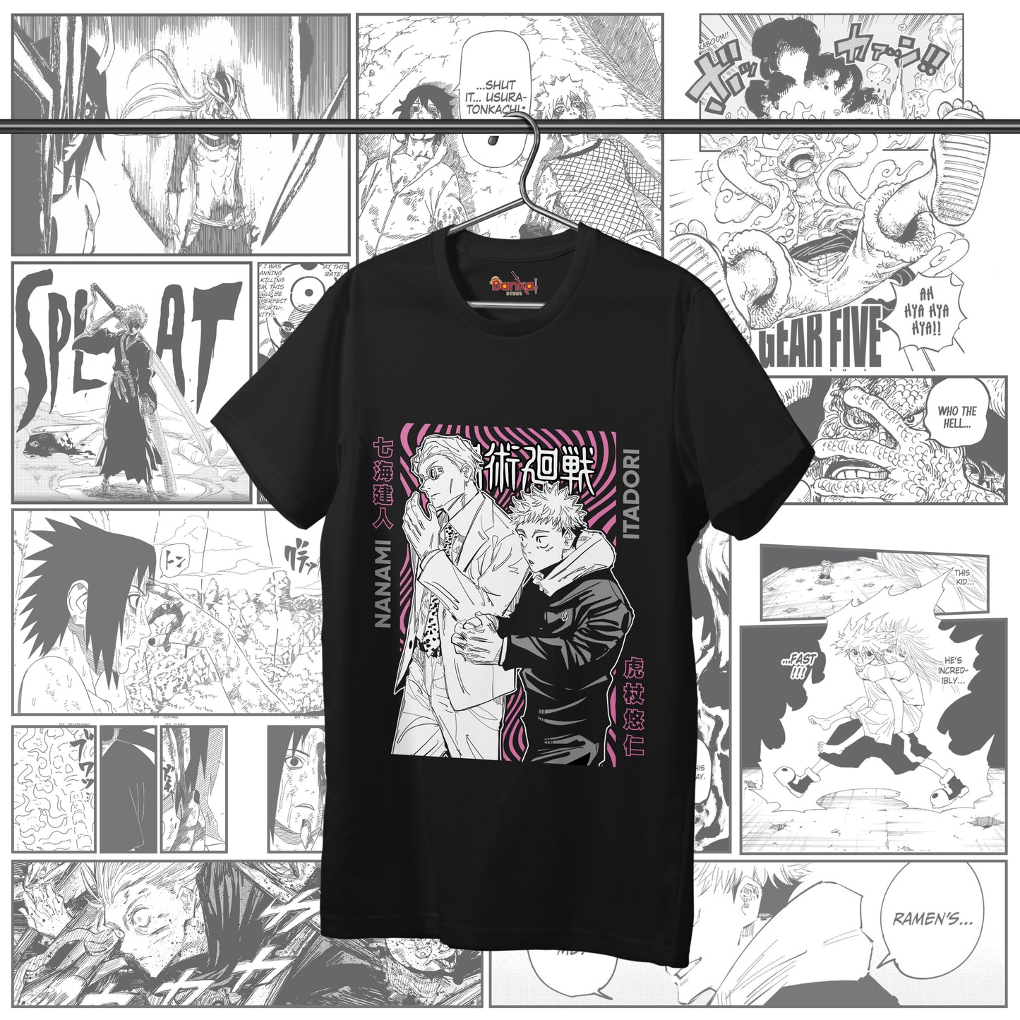 T-shirt Jujutsu Kaisen - Nanami Itadori