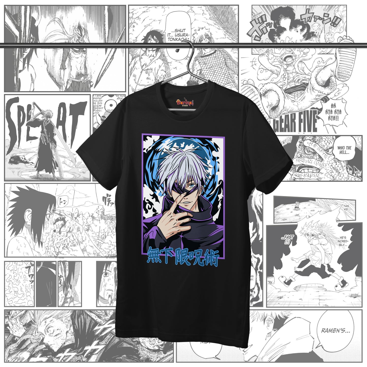 T-shirt Jujutsu Kaisen - Satoru Gojo FullColor