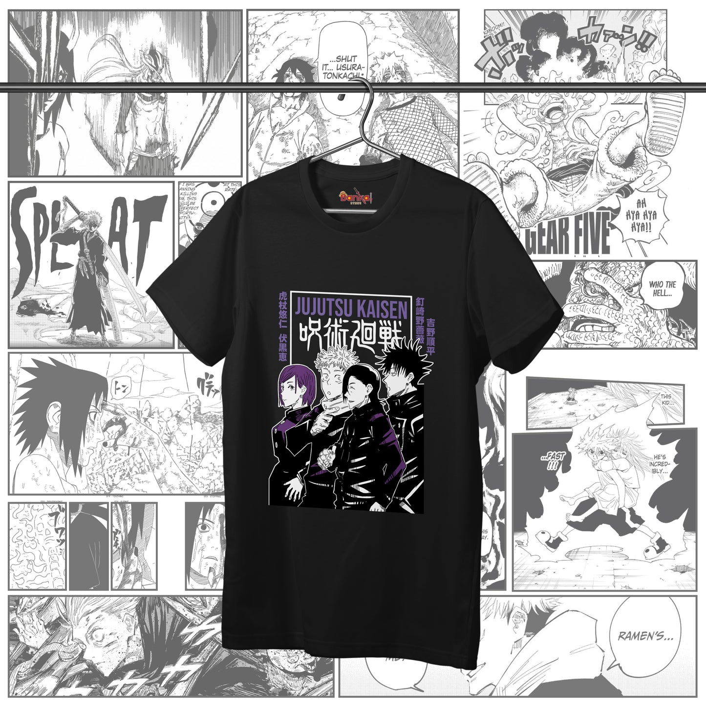 T-shirt Jujutsu Kaisen - Team