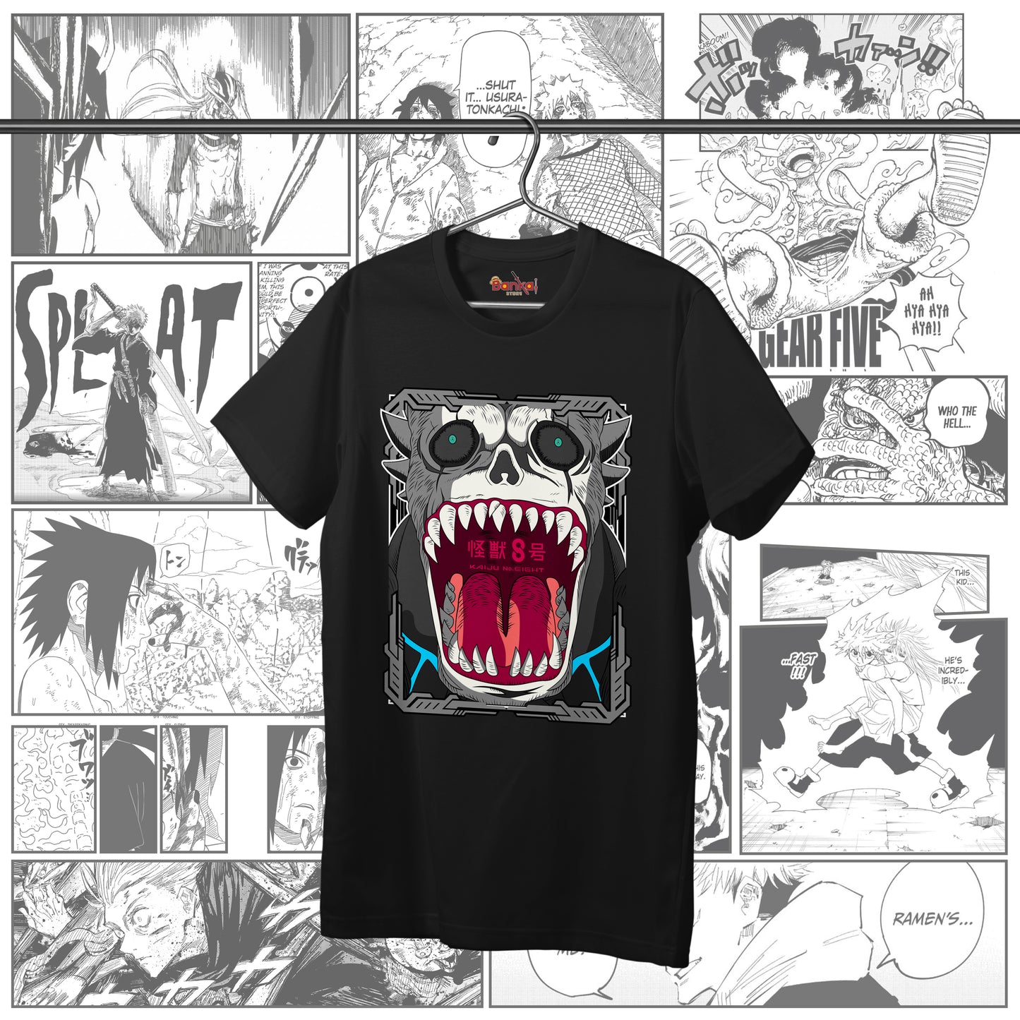T-shirt Kaiju 8 - Kafka Hibino 003
