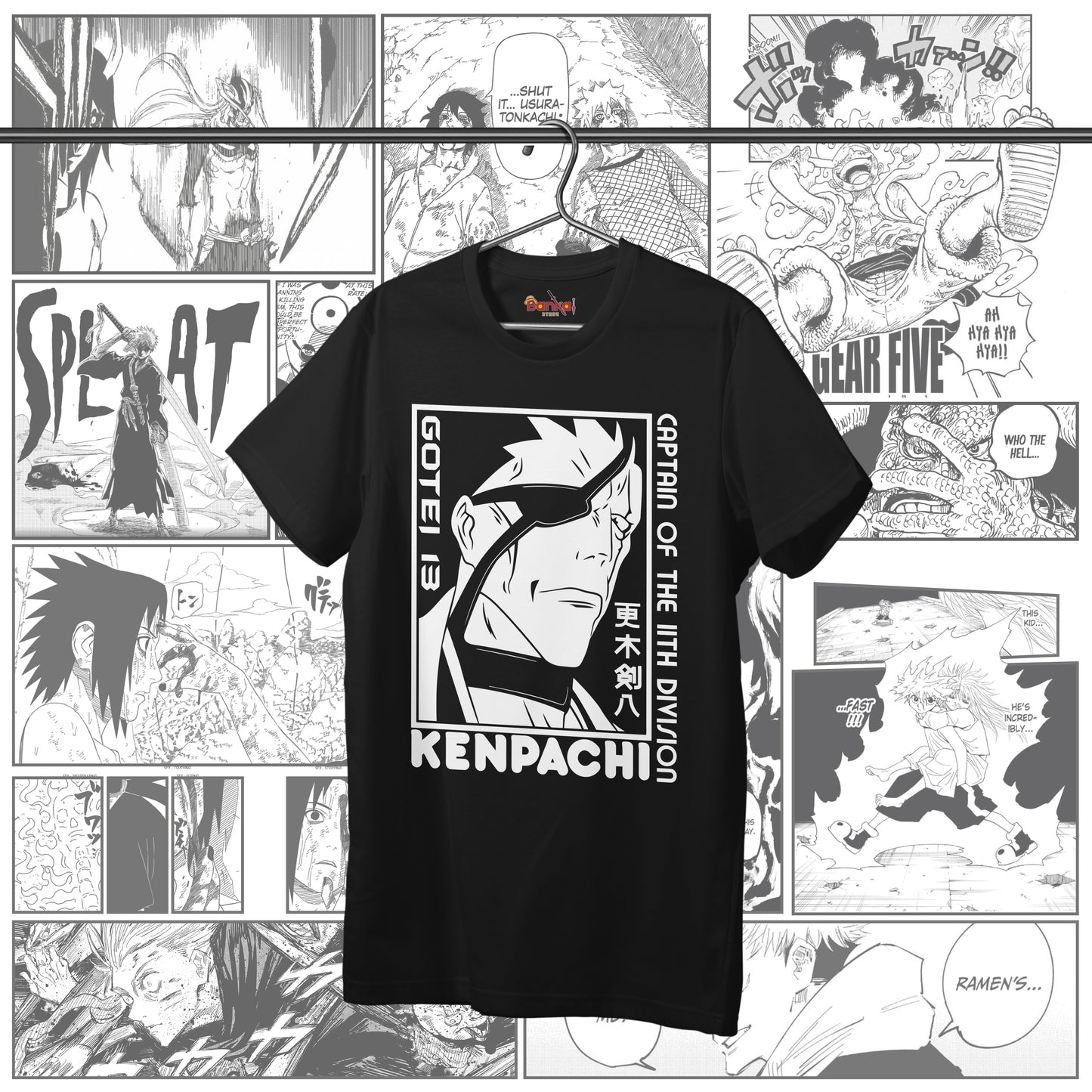 T-shirt BLEACH Kempachi