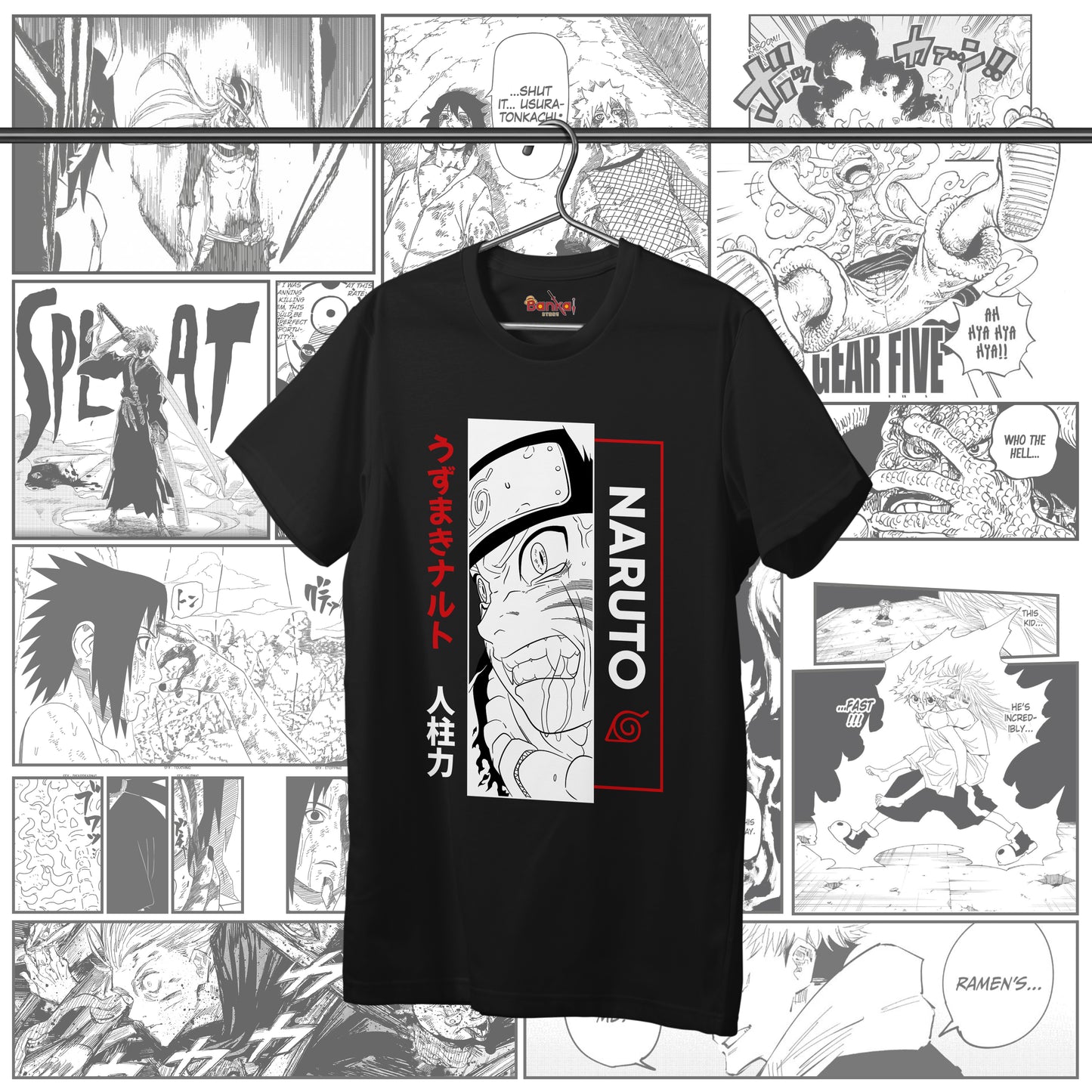T-shirt Naruto - Naruto Cry