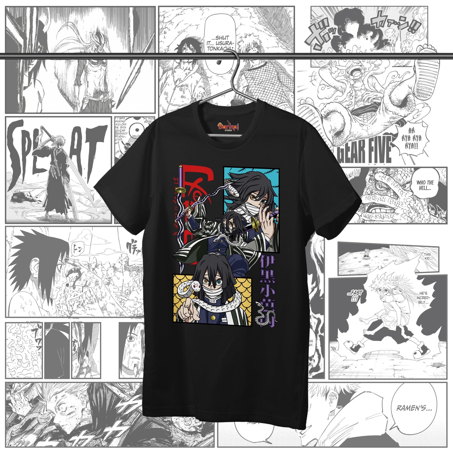 T-shirt Demon Slayer - Obanai