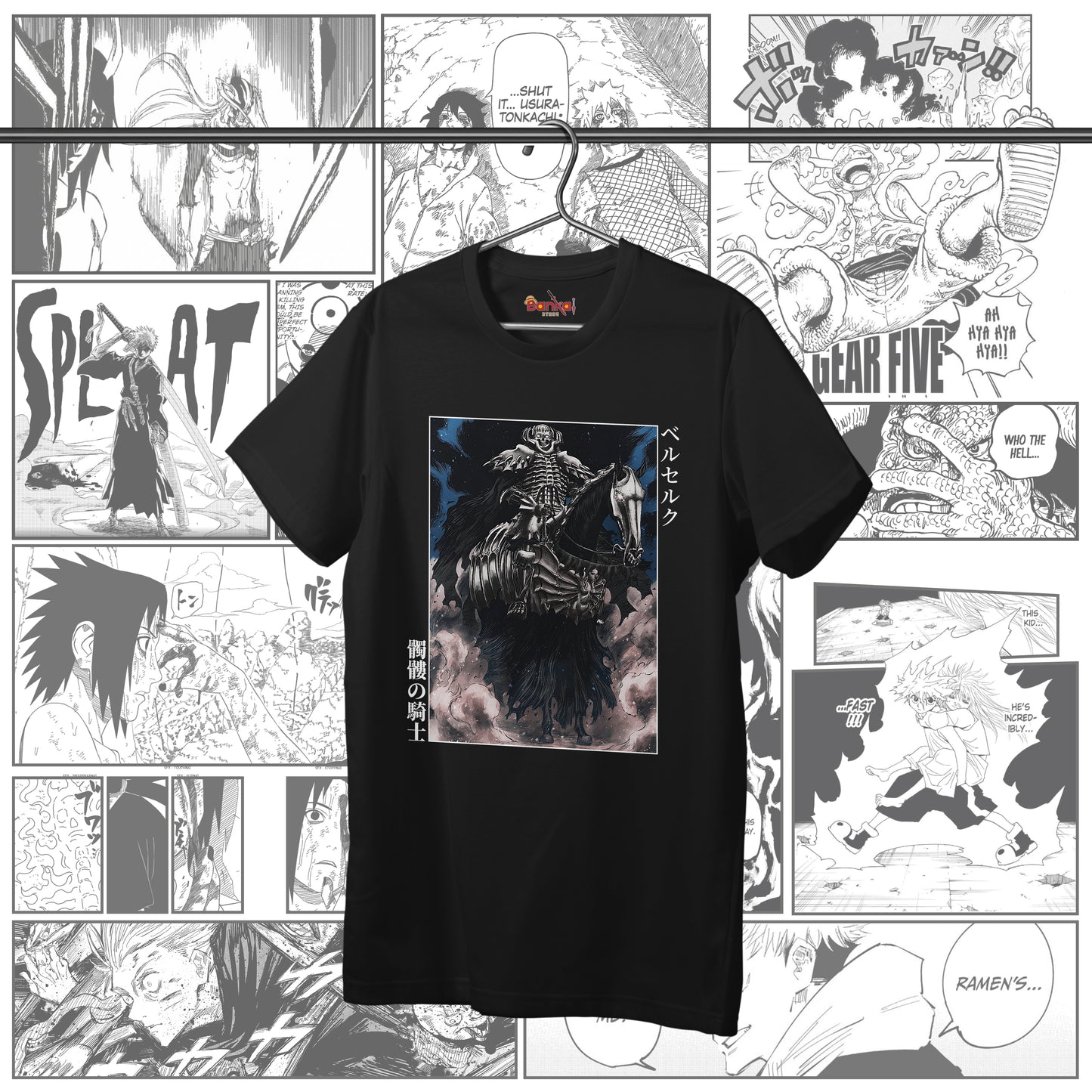 T-shirt Berserk - Skull