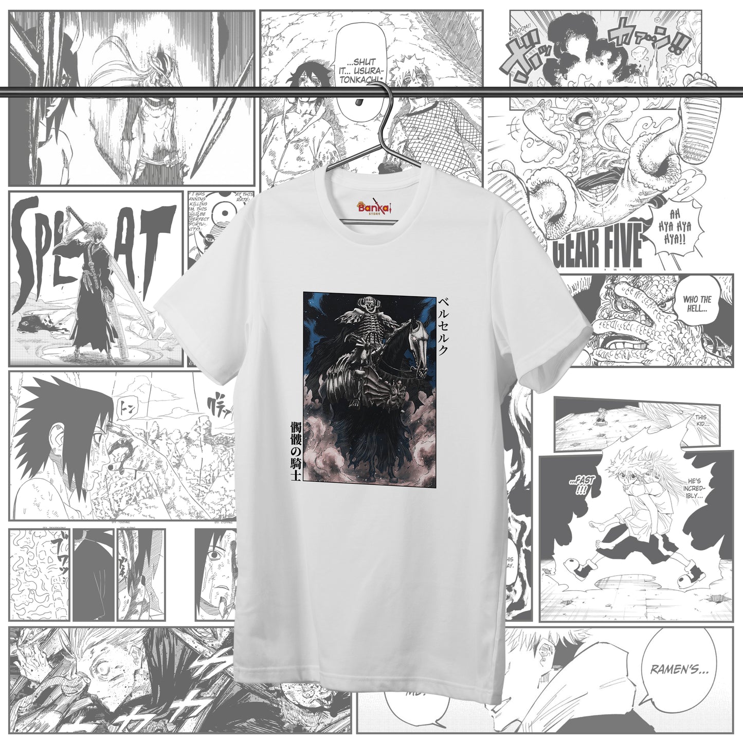 T-shirt Berserk - Skull