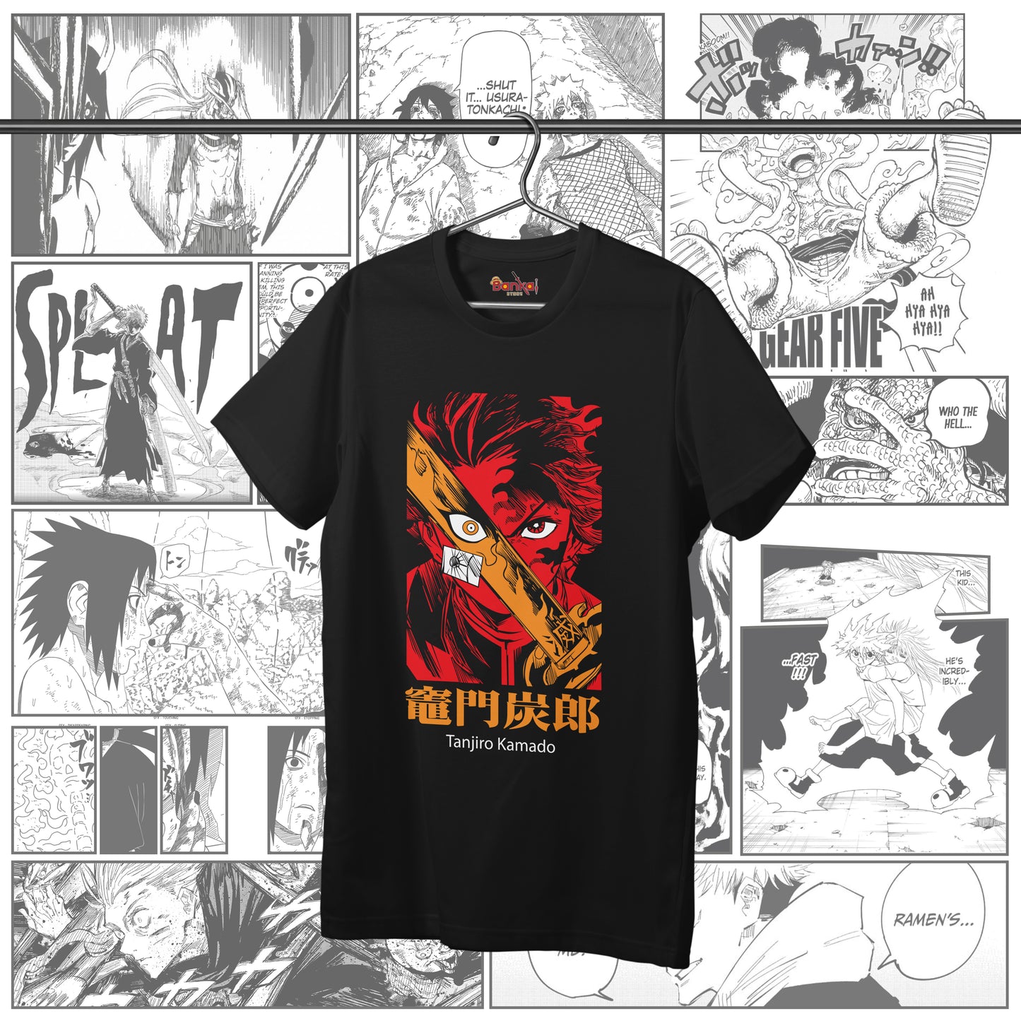 T-shirt Demon Slayer - Tanjiro 2 colori