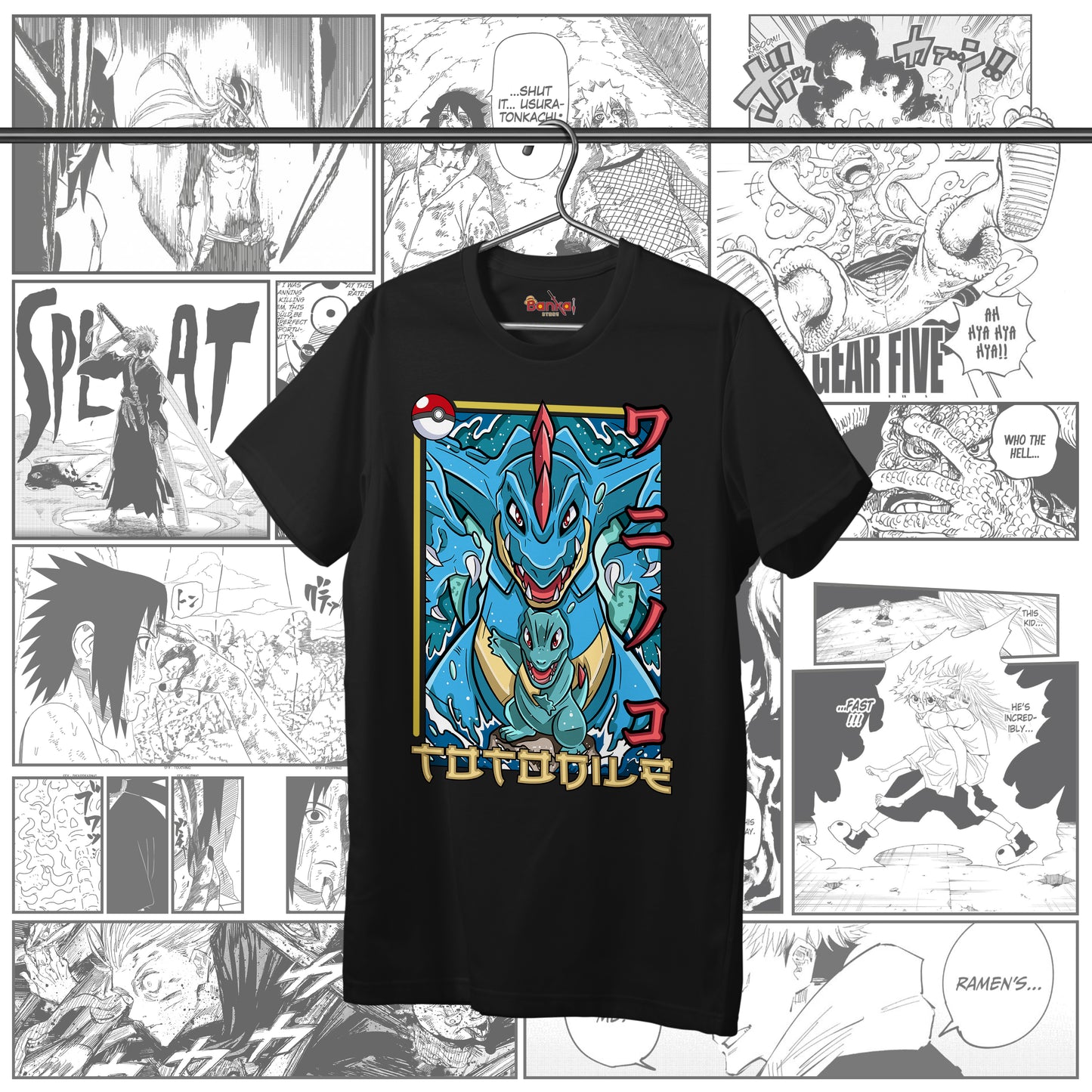 T-Shirt Pokemon - Totodile
