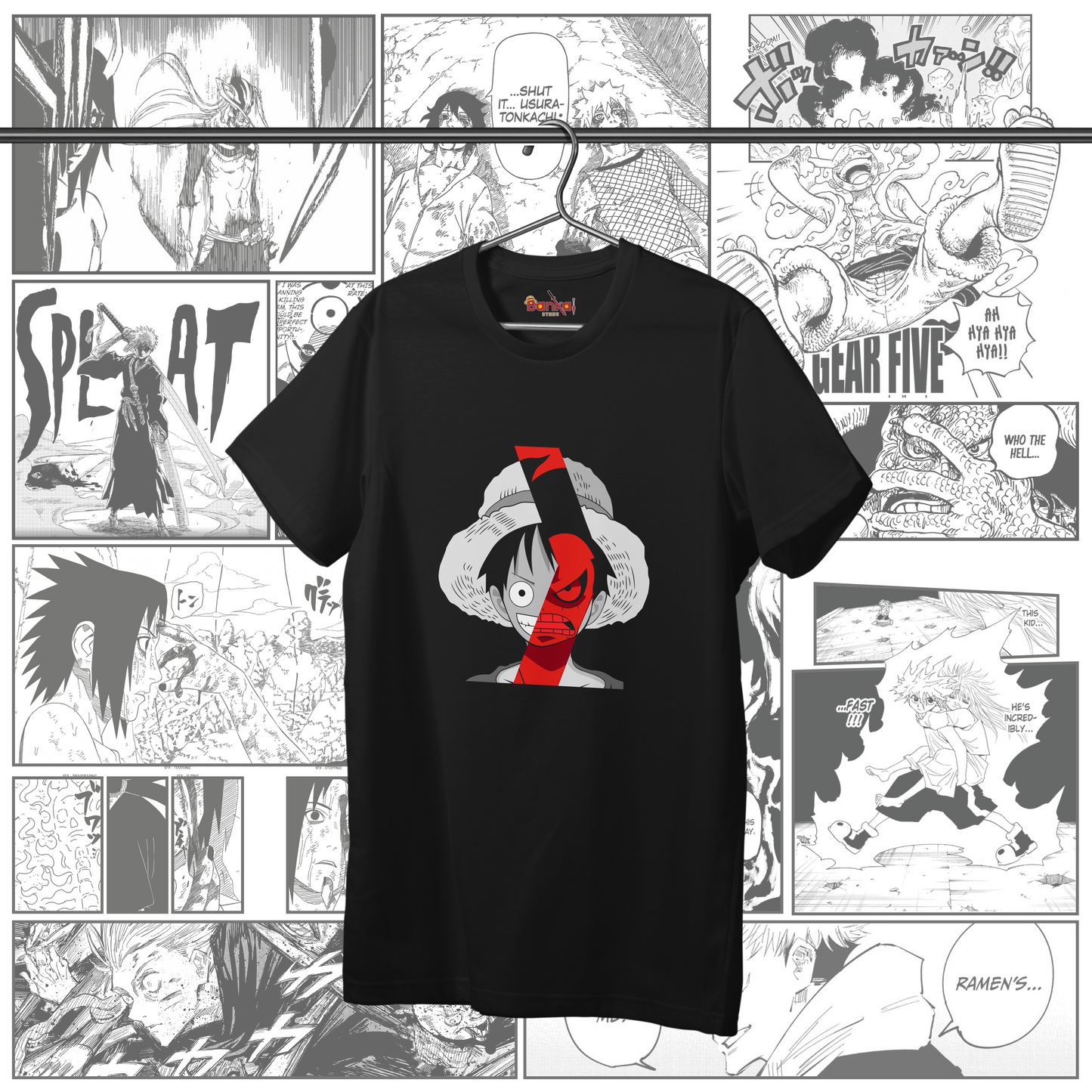 T-shirt Luffy Two Side