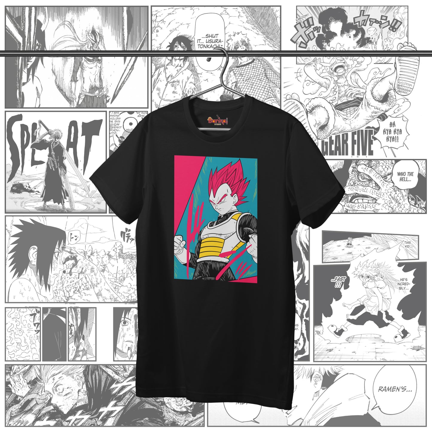 T-shirt Vegeta Red