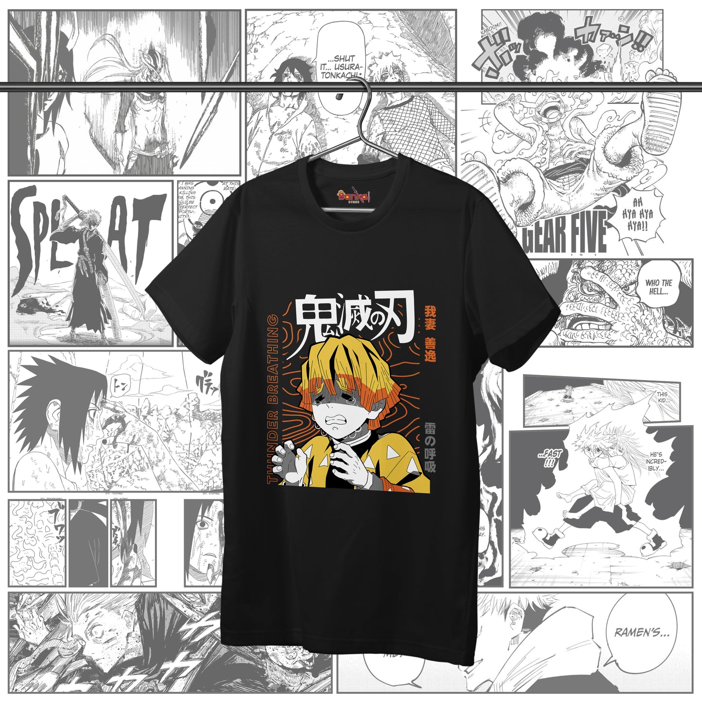 T-shirt Demon Slayer - Zenitsu