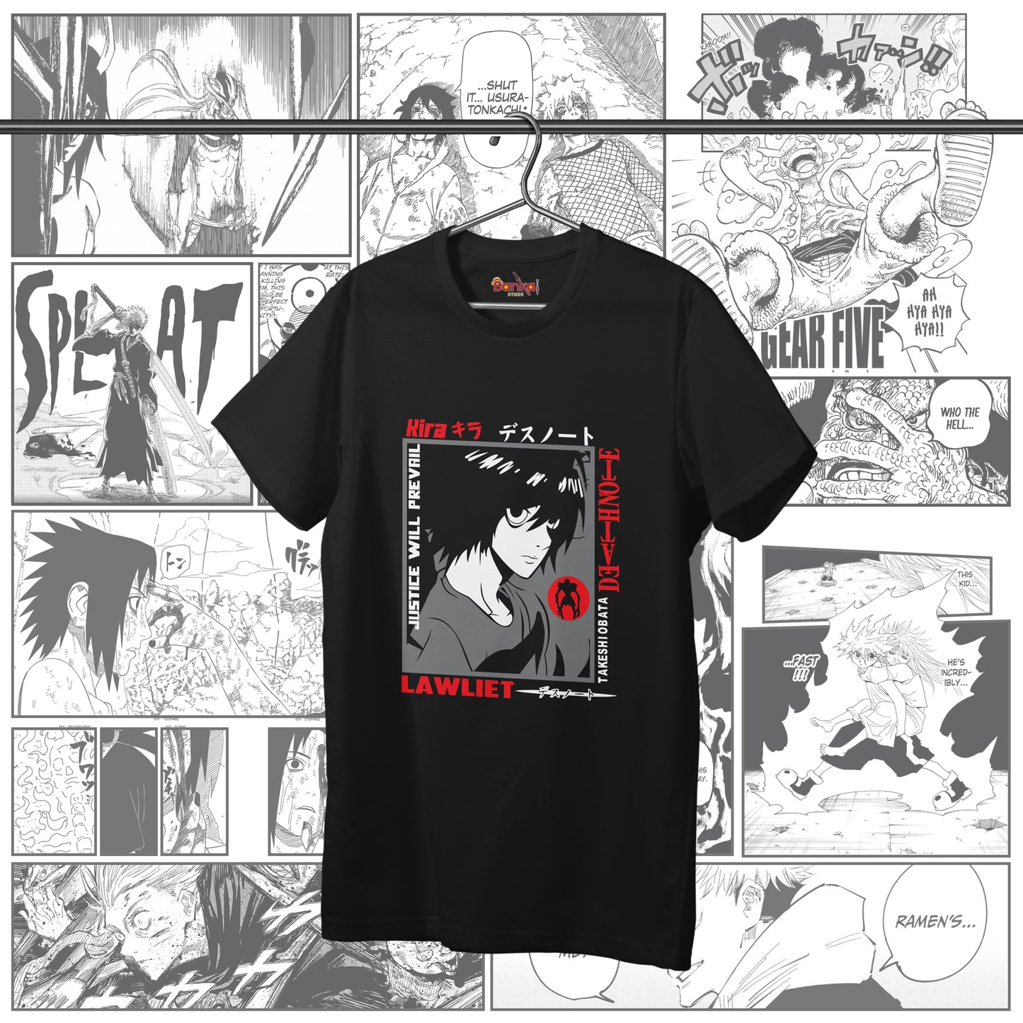 T-shirt Death Note - Kira
