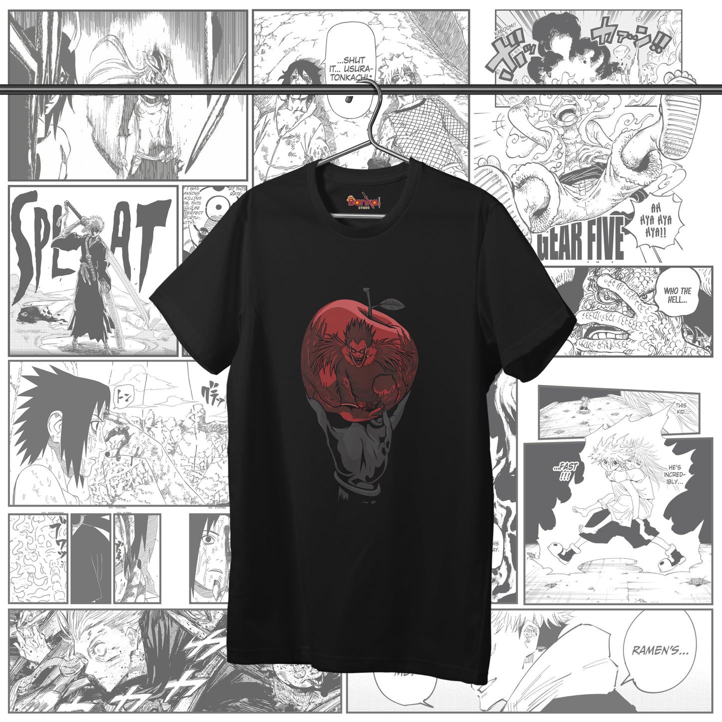 T-shirt Death Note - Mela Ryuk