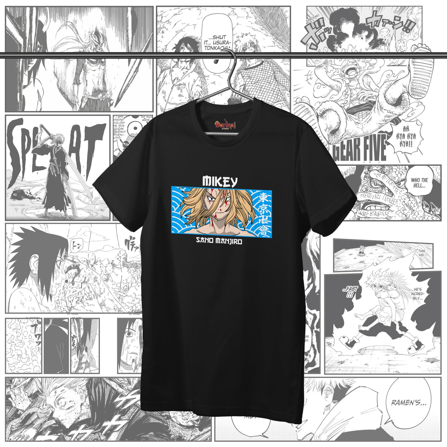 T-shirt Tokyo Revengers - Mikey Sano Manjiro