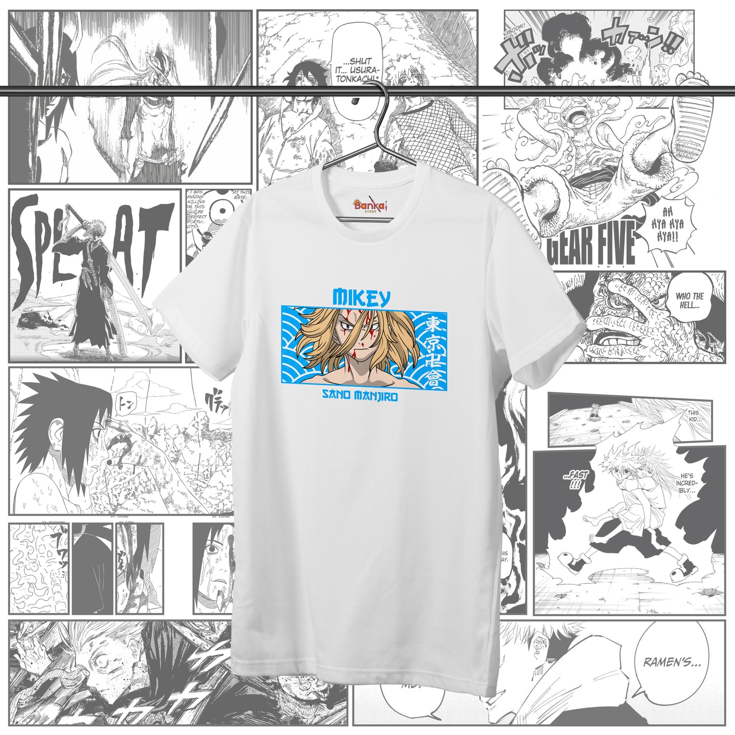 T-shirt Tokyo Revengers - Mikey Sano Manjiro