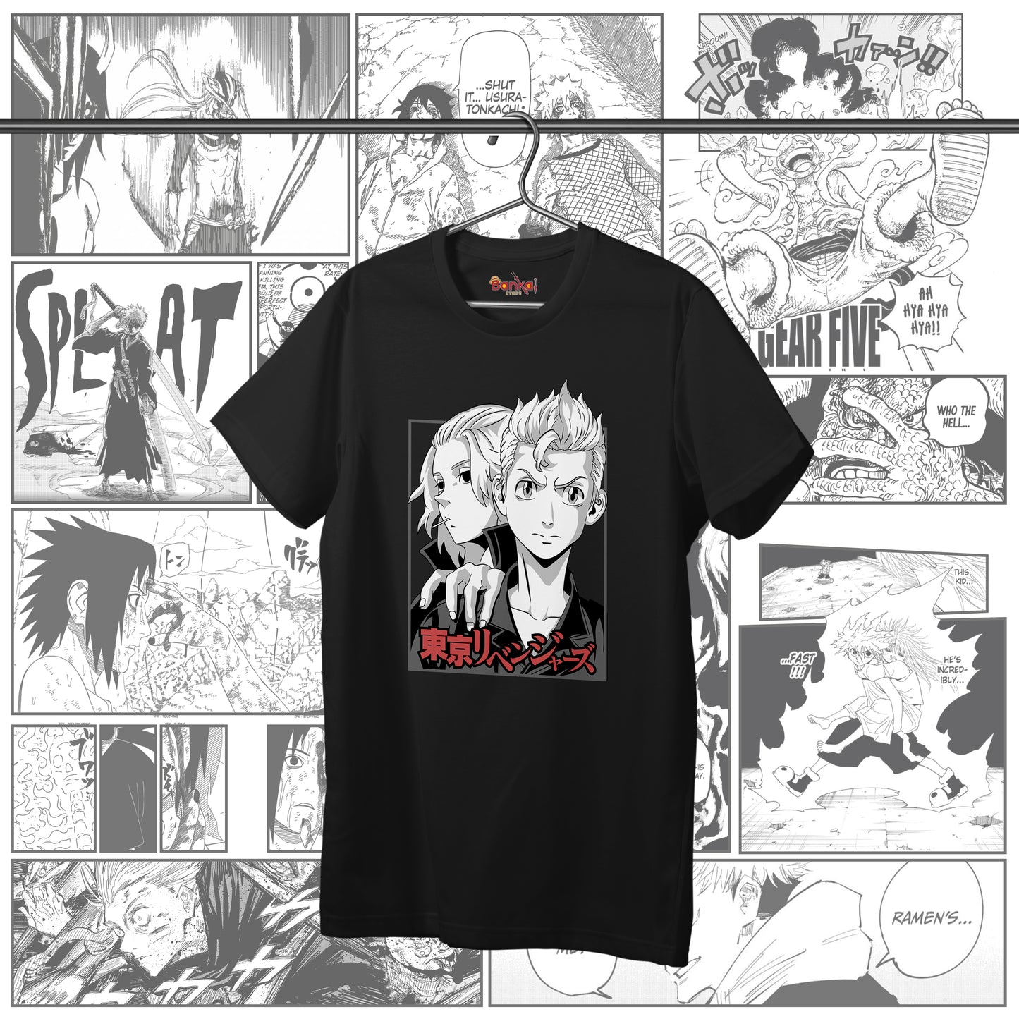 T-shirt Tokyo Revengers - Mikey x Tachemichi