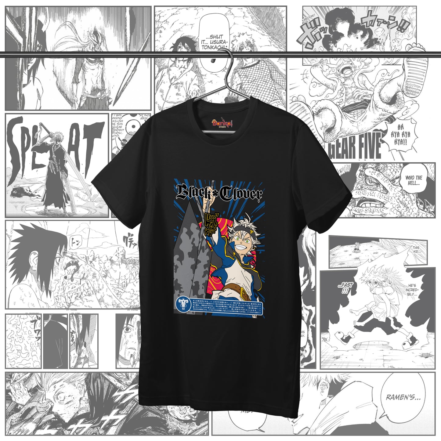 T-Shirt Black Clover - Asta