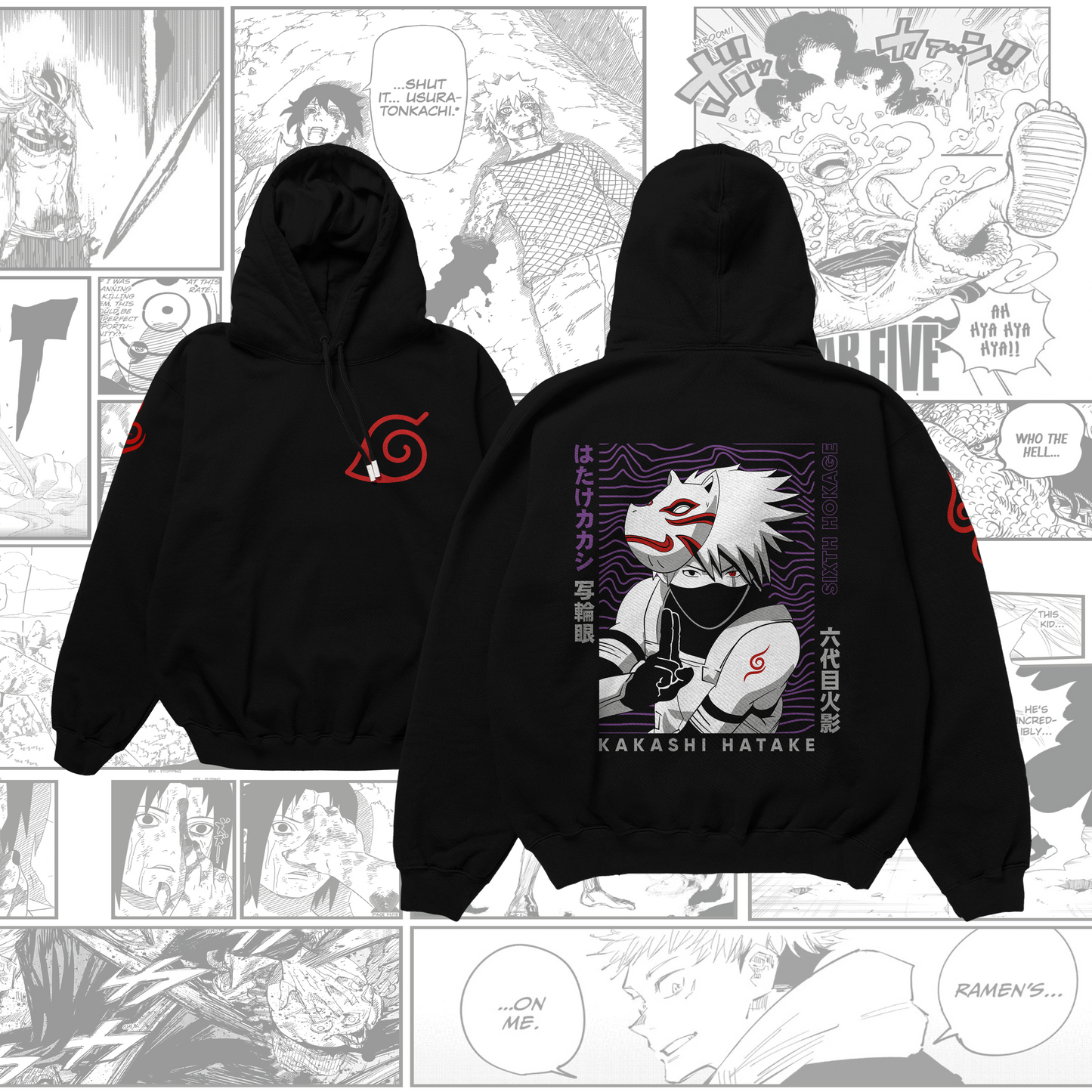 Felpa Naruto Shippuden - Kakashi Anbu