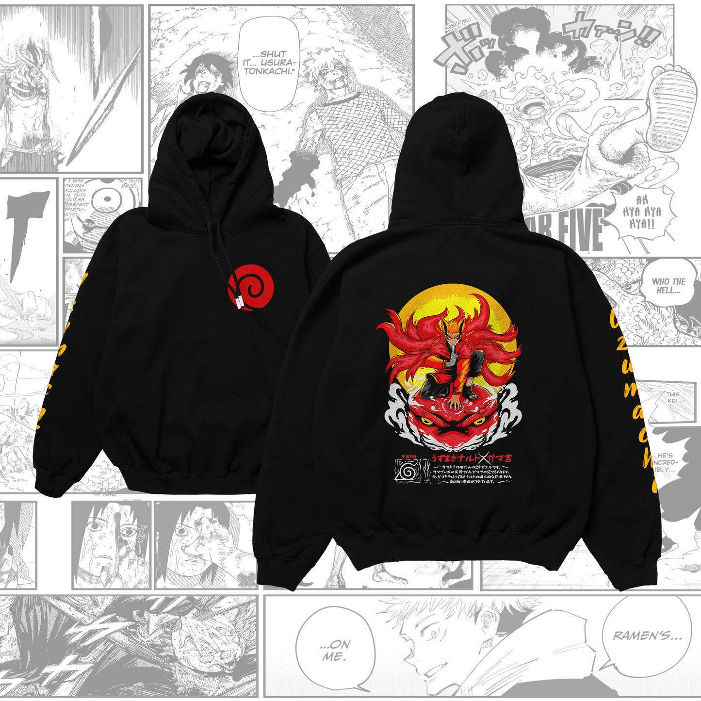 Felpa Naruto Baryon Mode