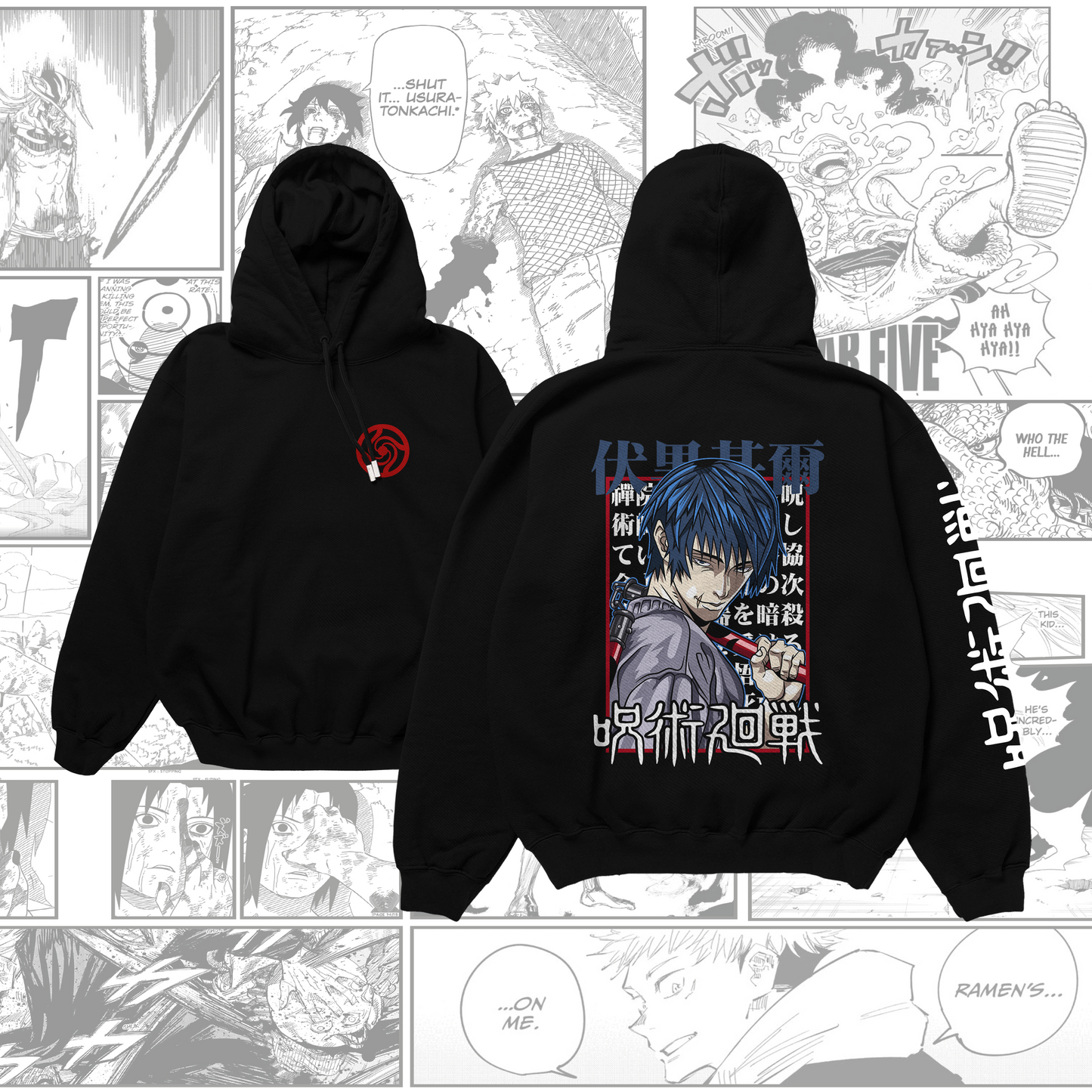 Felpa Jujutsu Kaisen - Toji Fushiguro