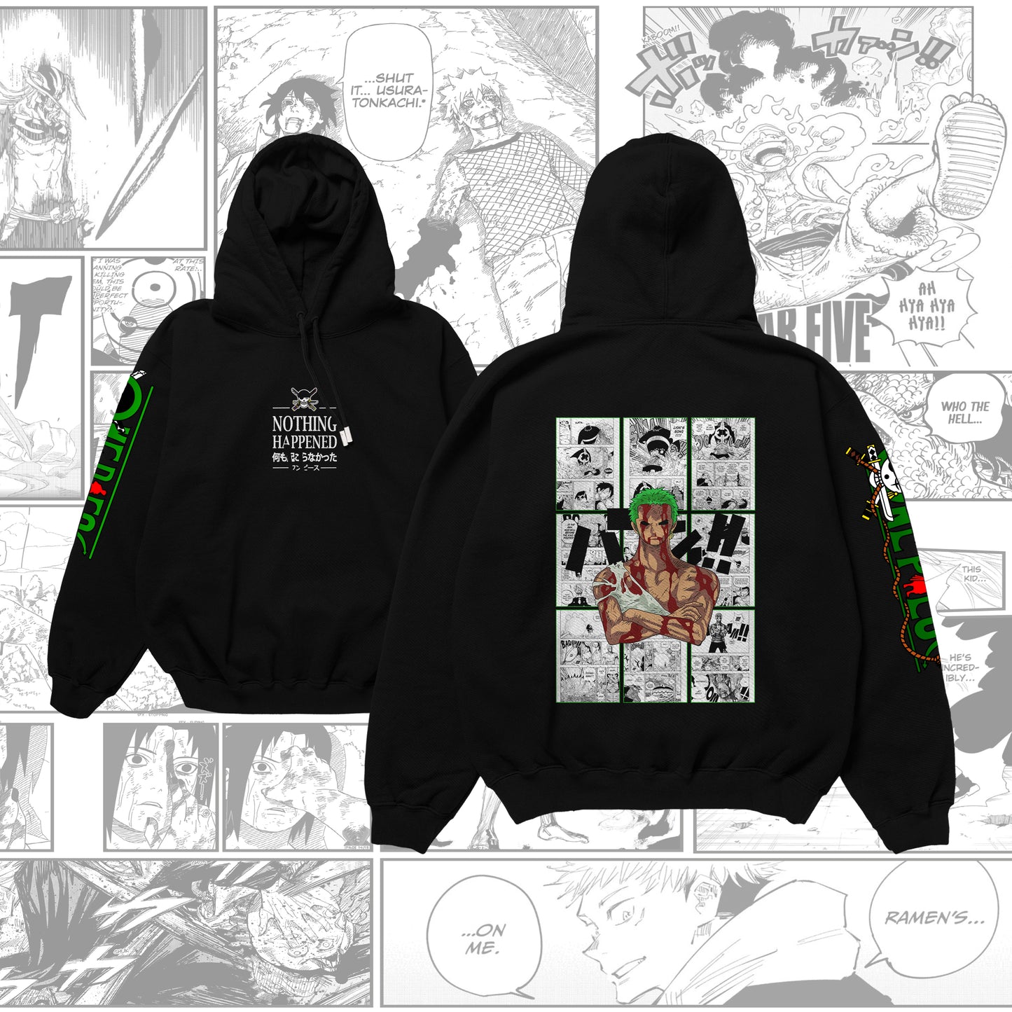 Felpa OnePiece - Zoro Nothing Happened
