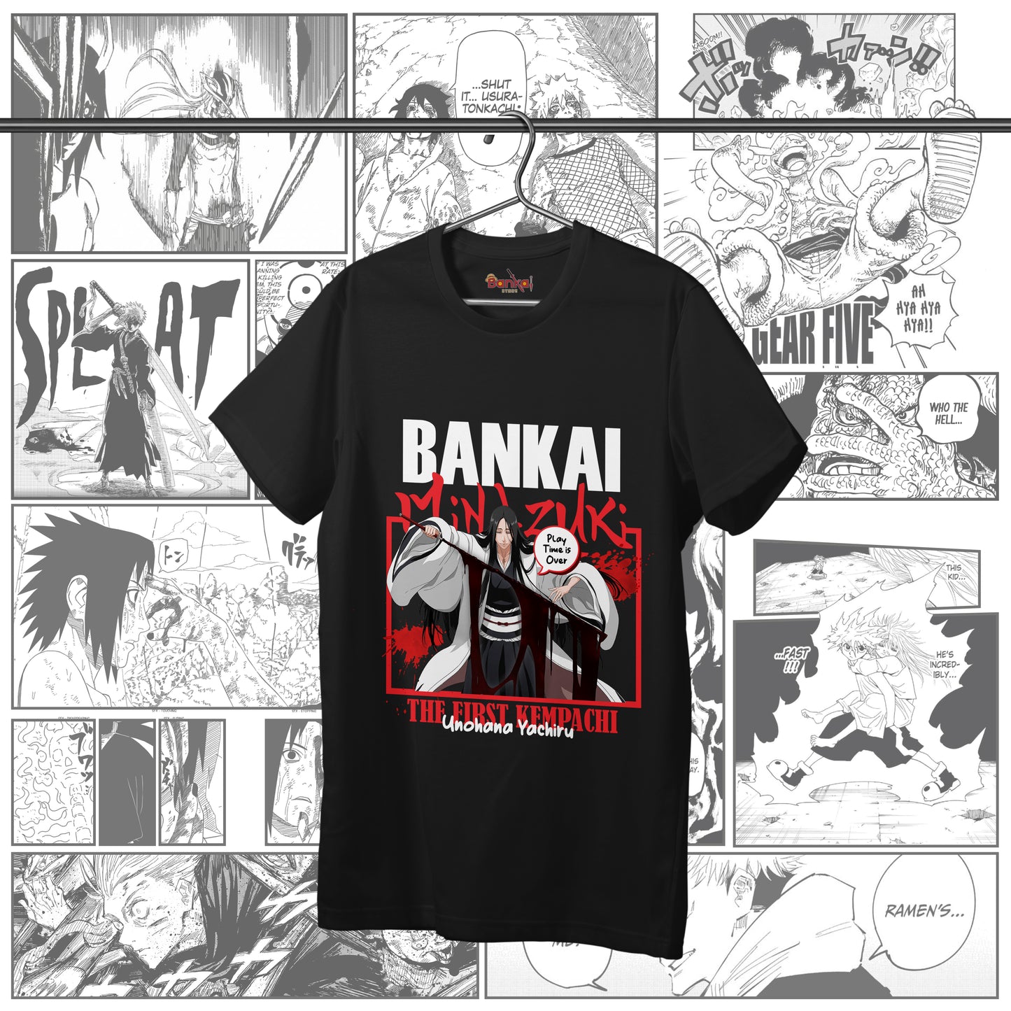 T-shirt BLEACH Unohana First Kempachi