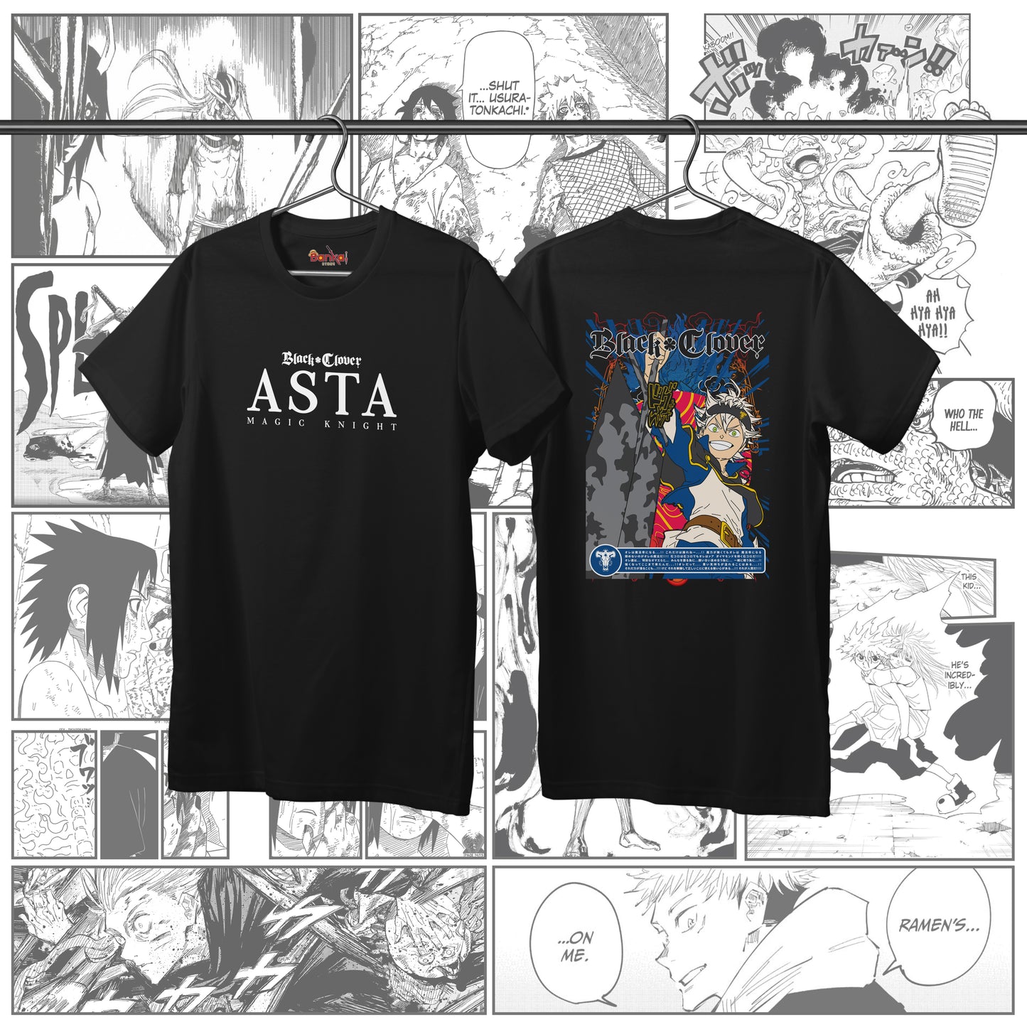 T-Shirt Black Clover - Asta