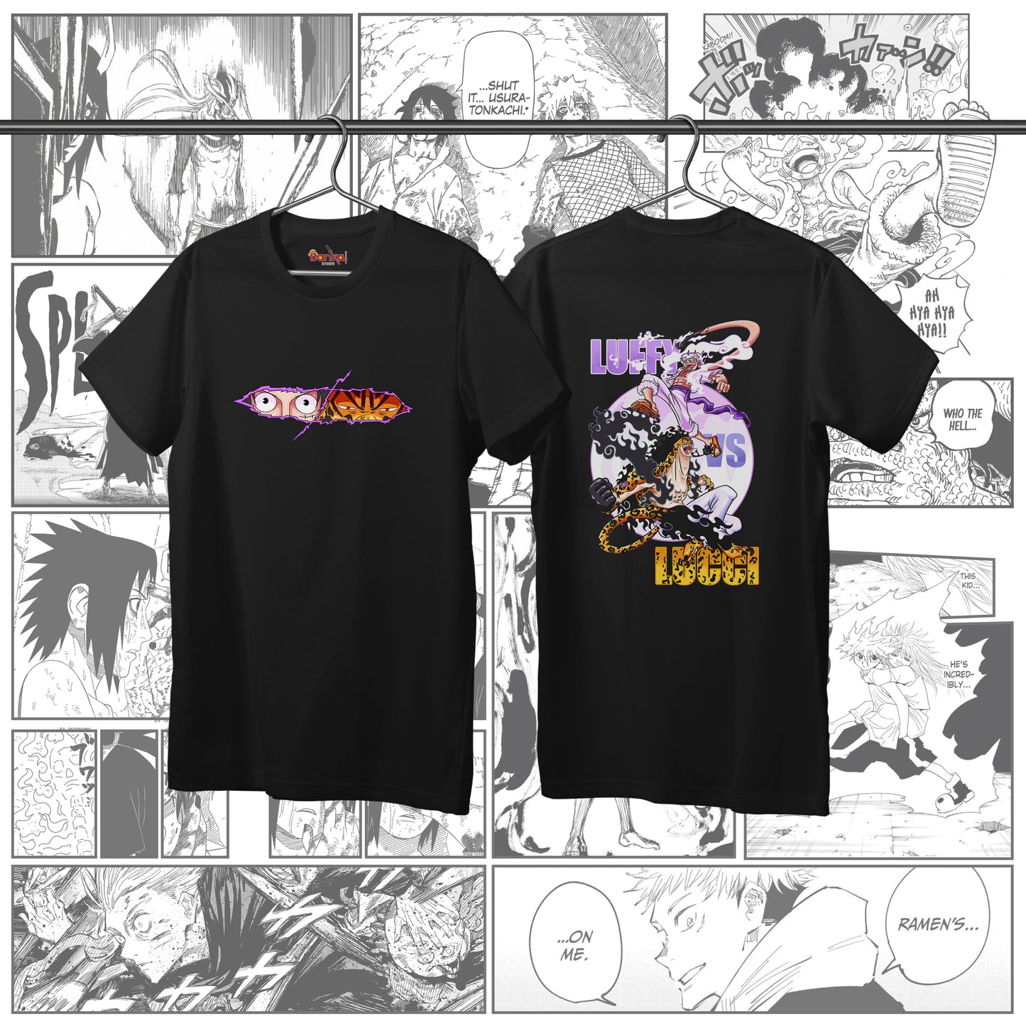 T-Shirt OnePiece - Luffy vs Lucci FR