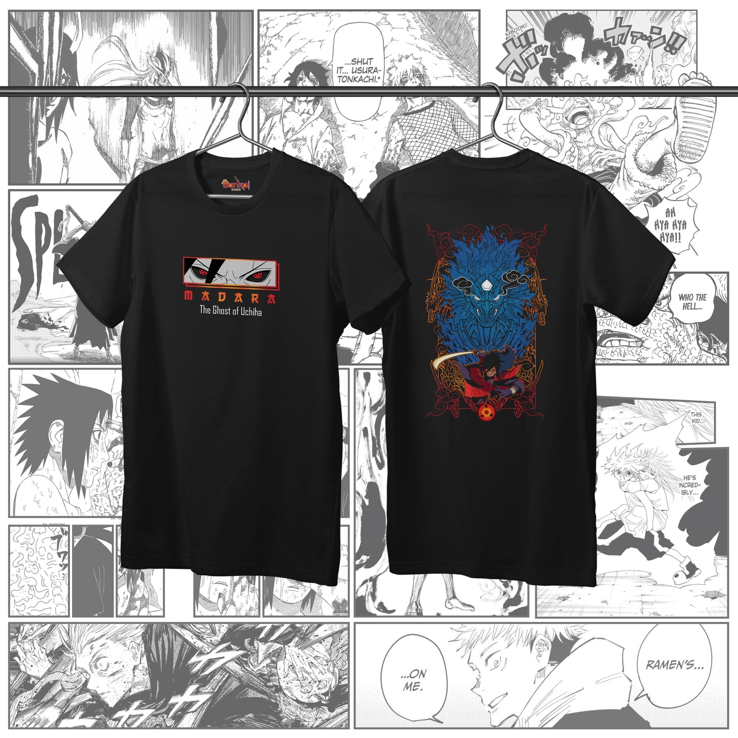 T-Shirt Naruto Shippuden - Madara Resurrection