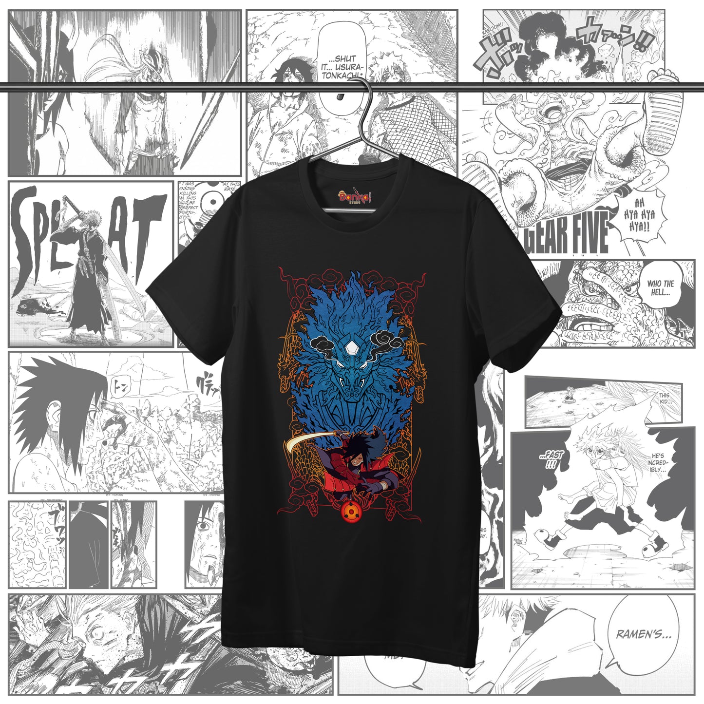T-Shirt Naruto Shippuden - Madara Resurrection