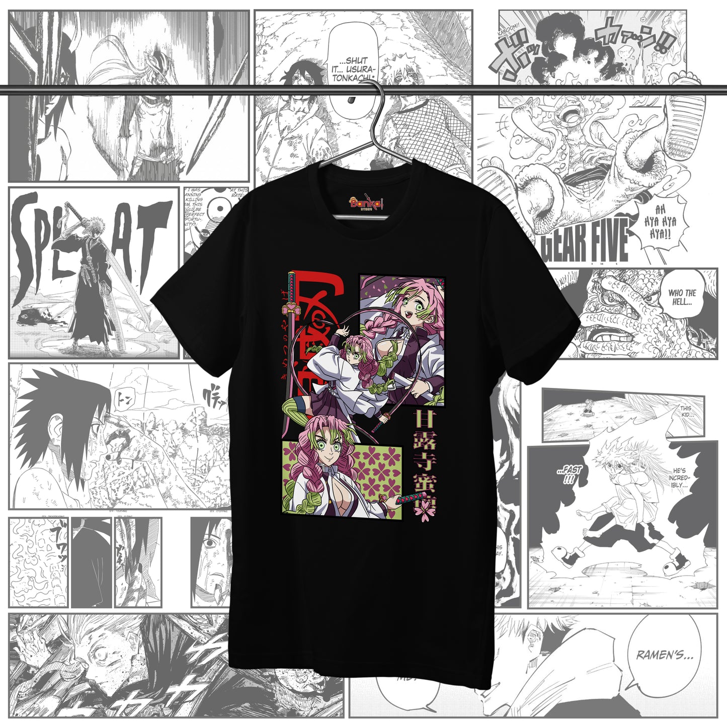 T-shirt Demon Slayer - Mitsuri 9 Pilastri