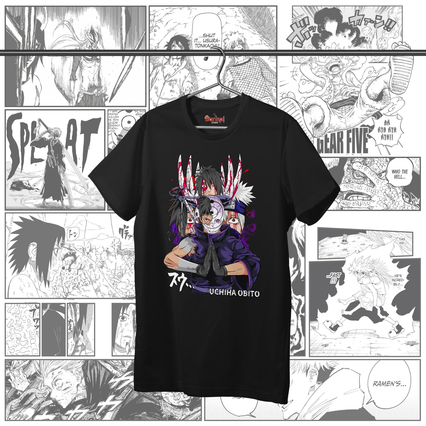 T-Shirt Naruto Shippuden - Obito