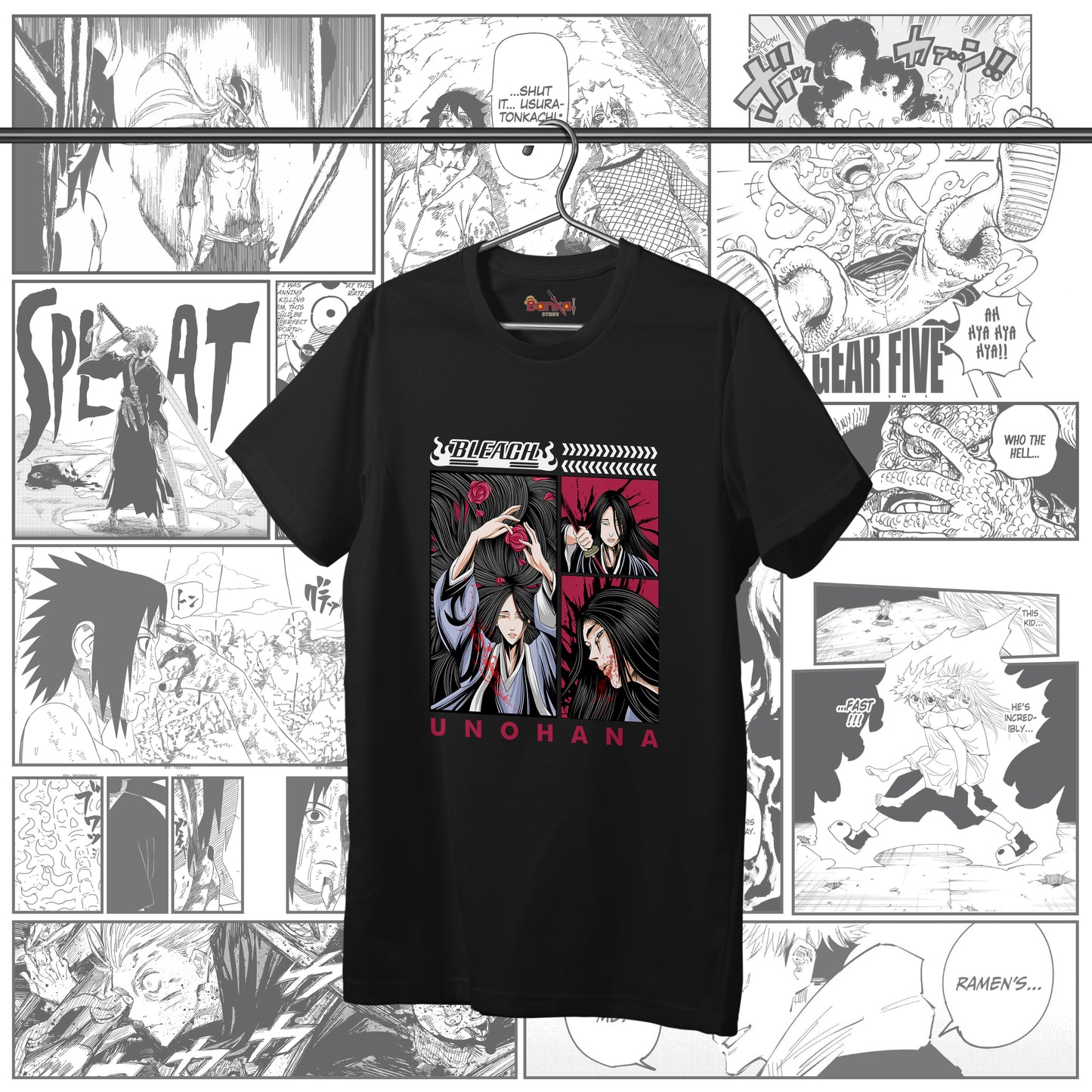 T-shirt BLEACH Unohana Death
