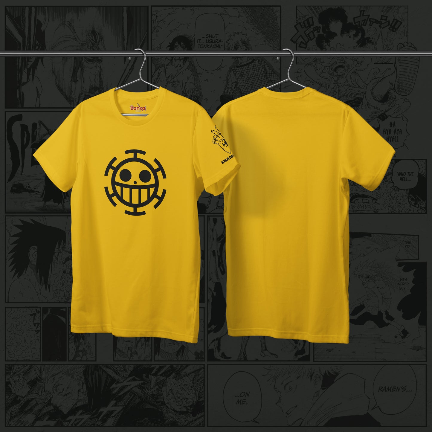 T-Shirt Logo Trafalgar Law (Flocked)