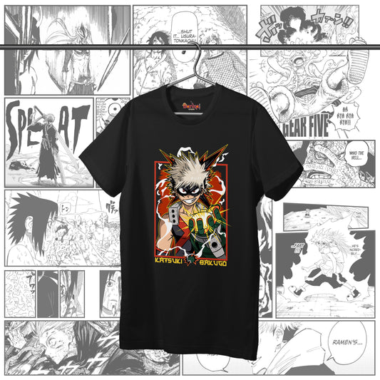 T-shirt My Hero Academia - Bakugo