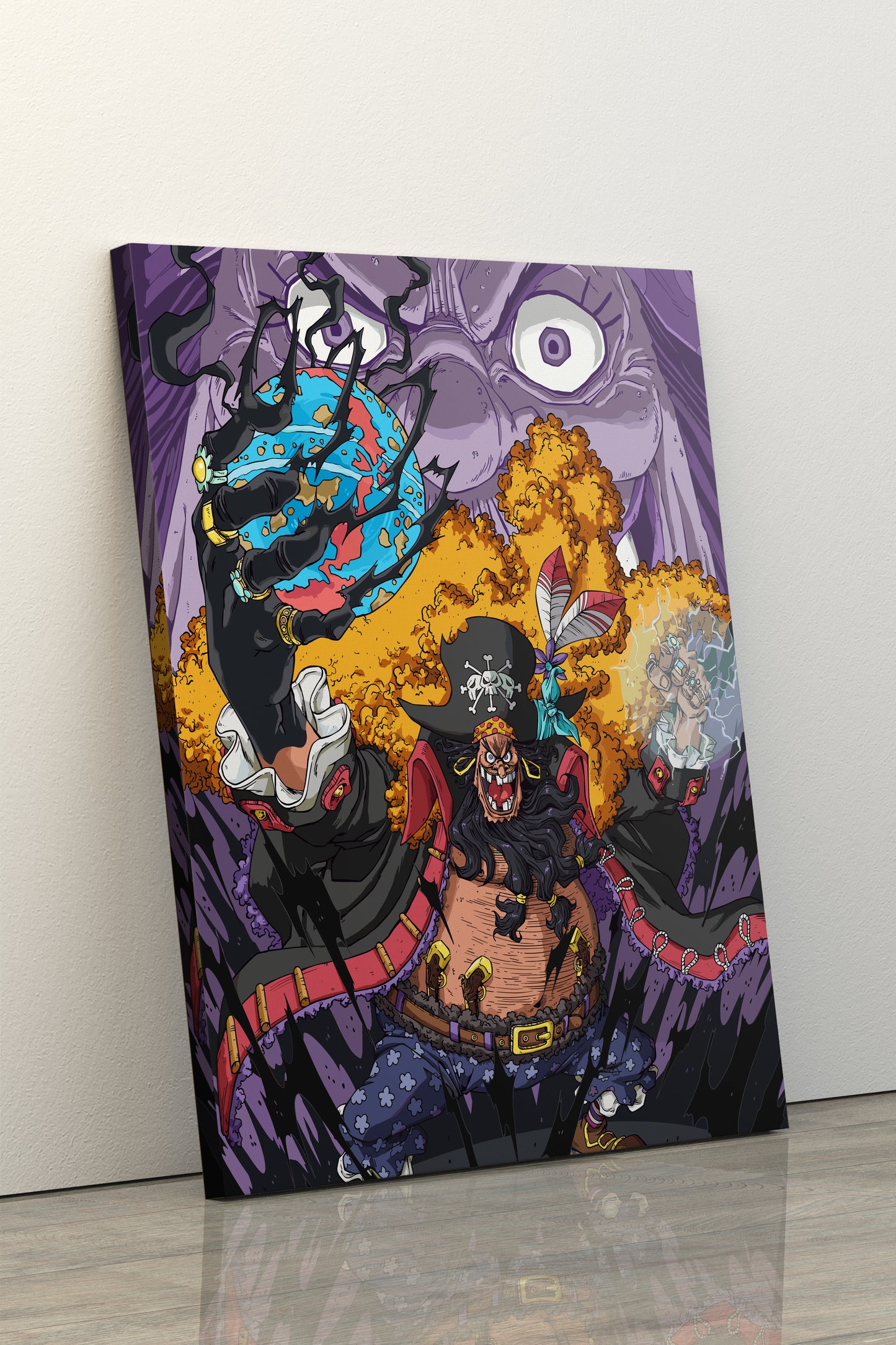 Quadro OnePiece - BlackBeard