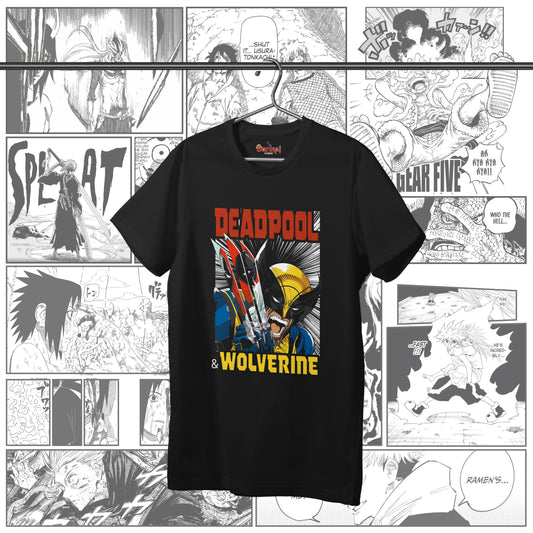 T-shirt Marvel - Deadpool & Wolverine 4