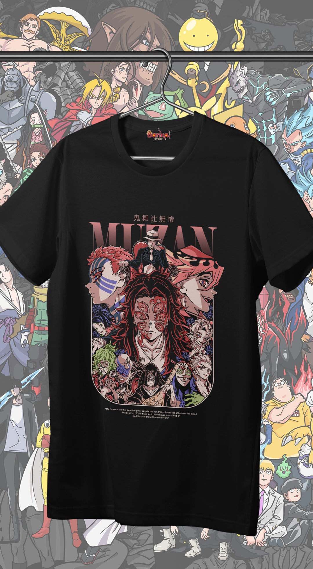 T-shirt Demon Slayer - Infinity Castle - LUNE