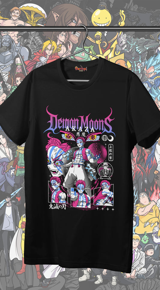T-shirt Demon Slayer - Infinity Castle - AKAZA