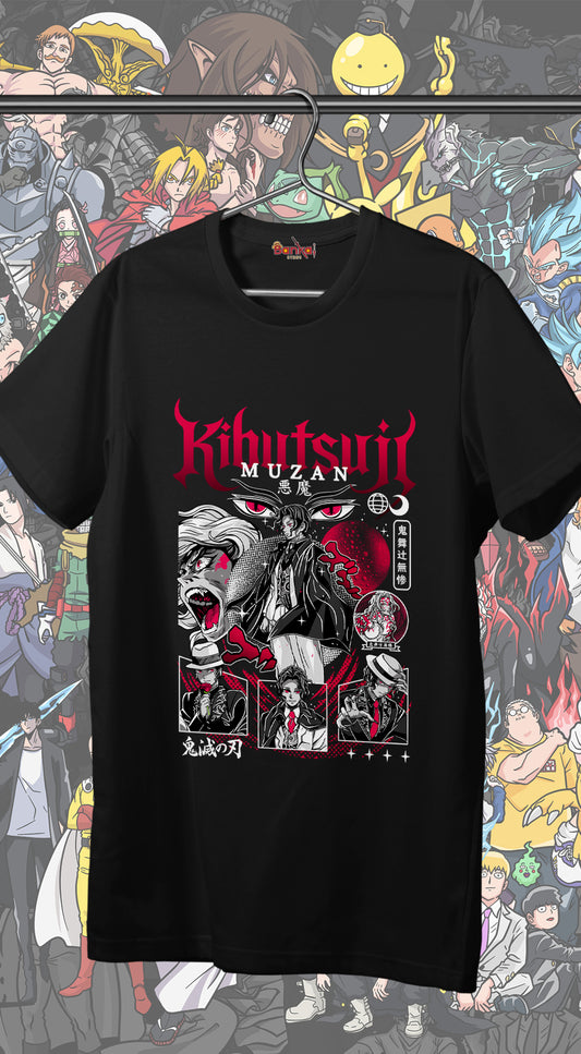 T-shirt Demon Slayer - Infinity Castle - MUZAN