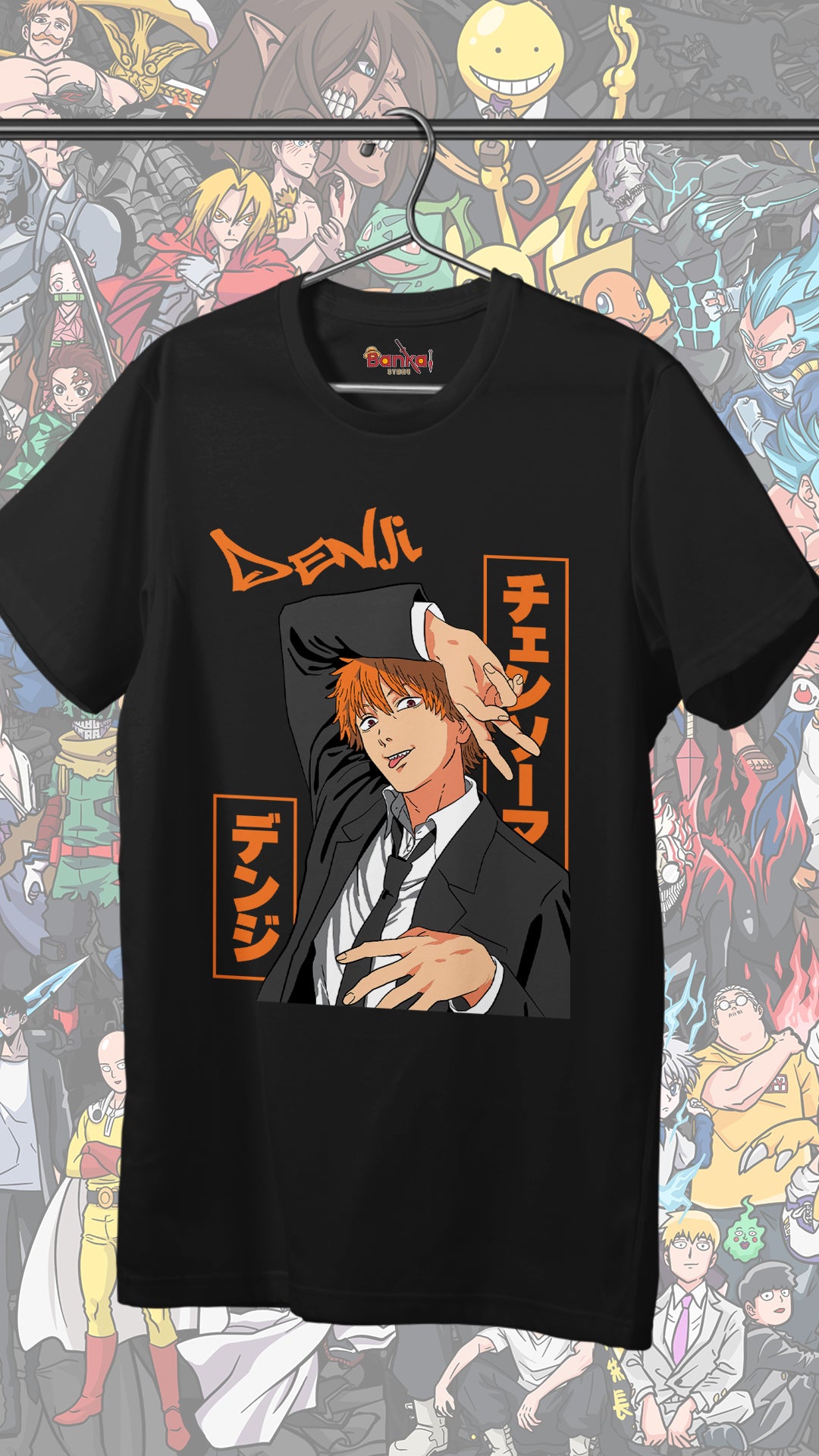 T-shirt Chainsaw Man - Denji