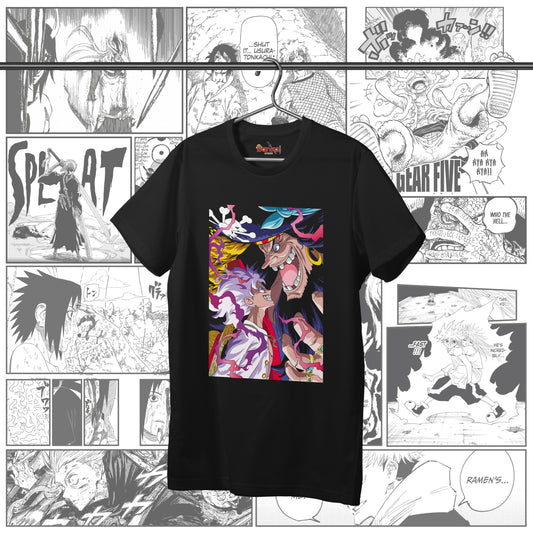 T-Shirt OnePiece - Gear5 Vs Blackbeard