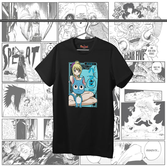 T-shirt Fairytail - Happy