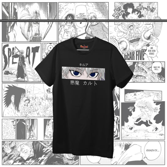 T-shirt Hunter X Hunter - Killua Face