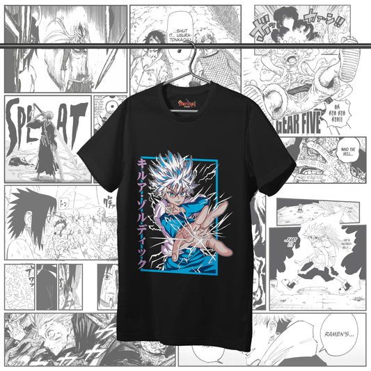 T-shirt Hunter X Hunter - Killua GodSpeed