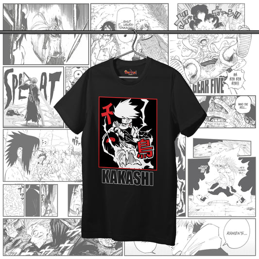 T-shirt Naruto Shippuden - Kakashi Chidori