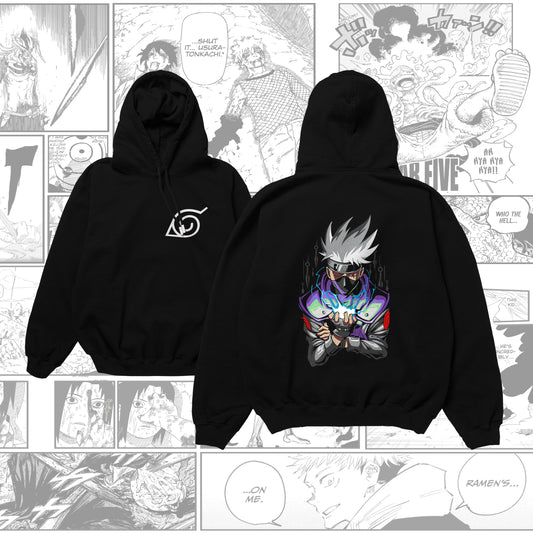 Felpa Naruto Shippuden - Kakashi Chidori Light in Dark
