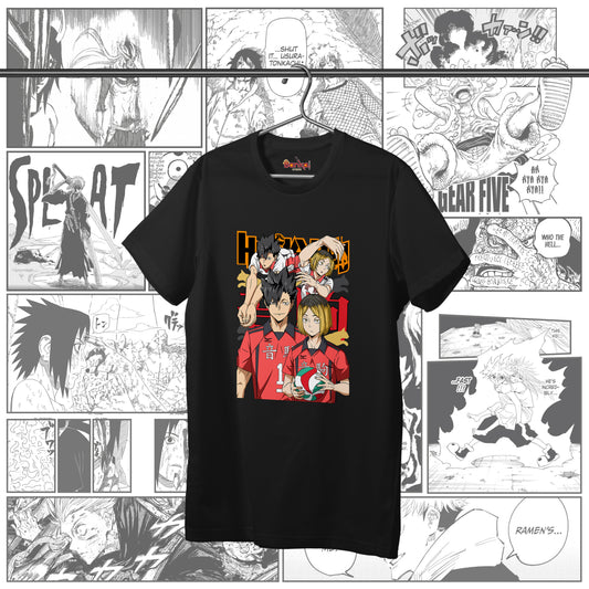 T-shirt Haikyu!! - Kuroo e Kozume